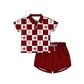 ( Moq 5 Each Style ) Baby Boys Girls Toddler Horse Bows Team Sibling Shorts Dress Sets Clothing