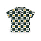 ( Moq 5 Each Style ) Baby Boys Girls Toddler Bows Green Plaid Team Sibling Shorts Dress Shirt Set Summer Clothes