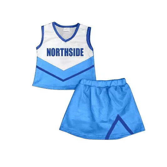 Baby Girl Northside Team Tops Skirt Set