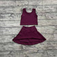 Baby Girl Vest Shirt Shorts Skirt Skort Clothes Yoga Active Wear Set RTS