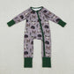Baby Boys Long Sleeves Ducks Hats Hunting Zipper Sleeper Romper RTS