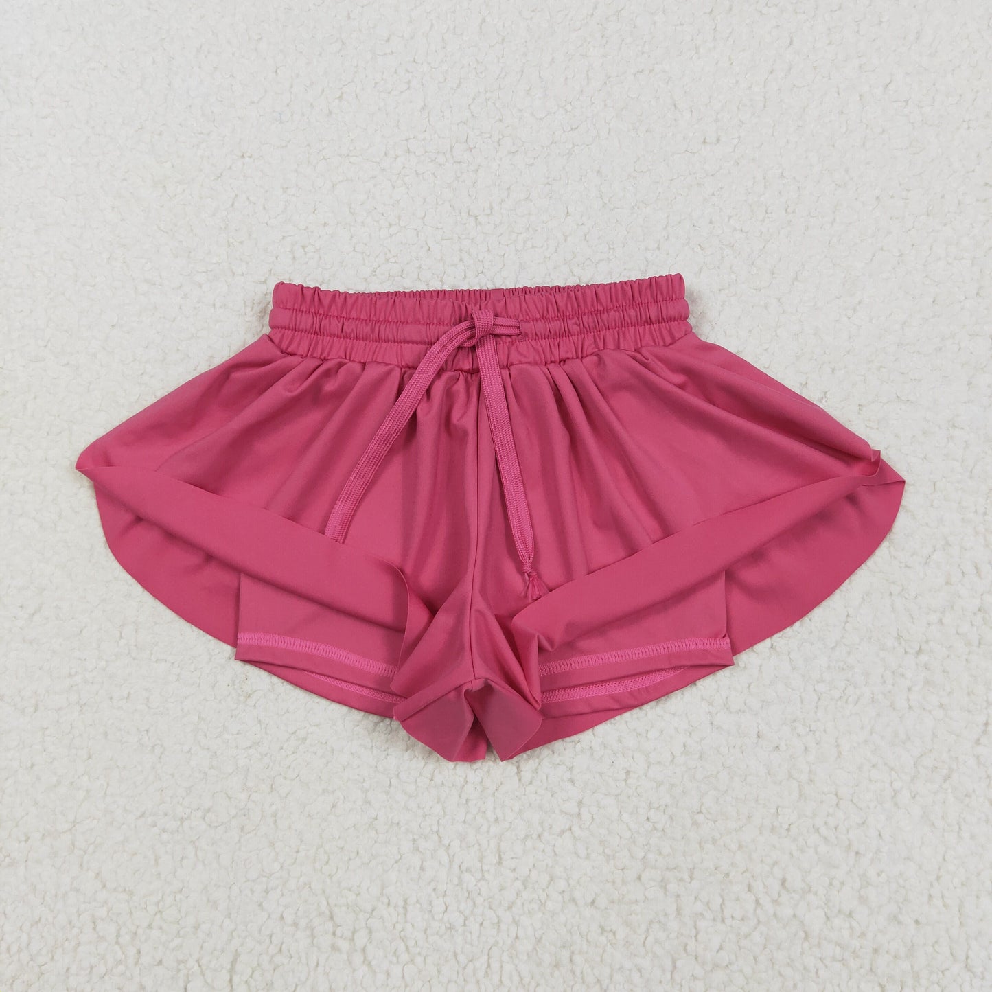 Baby Girl Toddler Yoga Active Skirt Shorts Hot Pink Skort Bottoms RTS