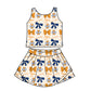 ( Moq 5 each style ) Baby Girl Toddler I Team Bows Sibling Dress Set 6.25