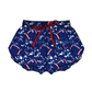 ( Moq 5 Each Style ) Baby Boys Girls Toddler Football Sibling Shorts Romper Bows Dresses Set Team Blue Clothing