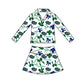 ( Moq 5 Each Style ) Sibling Baby Girls Kids Green Bows Team Shirt Sets Clothes