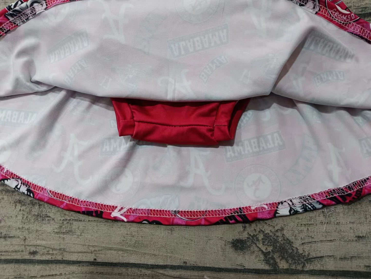 Baby Girl Toddler Red Zipper Hoodie Tops Elephant Skirt Shorts Team Set Moq 5