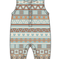 Baby Kids Toddler Sibling Western Aztec Shirt Romper Set Moq 5