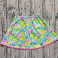 Baby Girl Lemons Flower Skirt Summer Bottom RTS