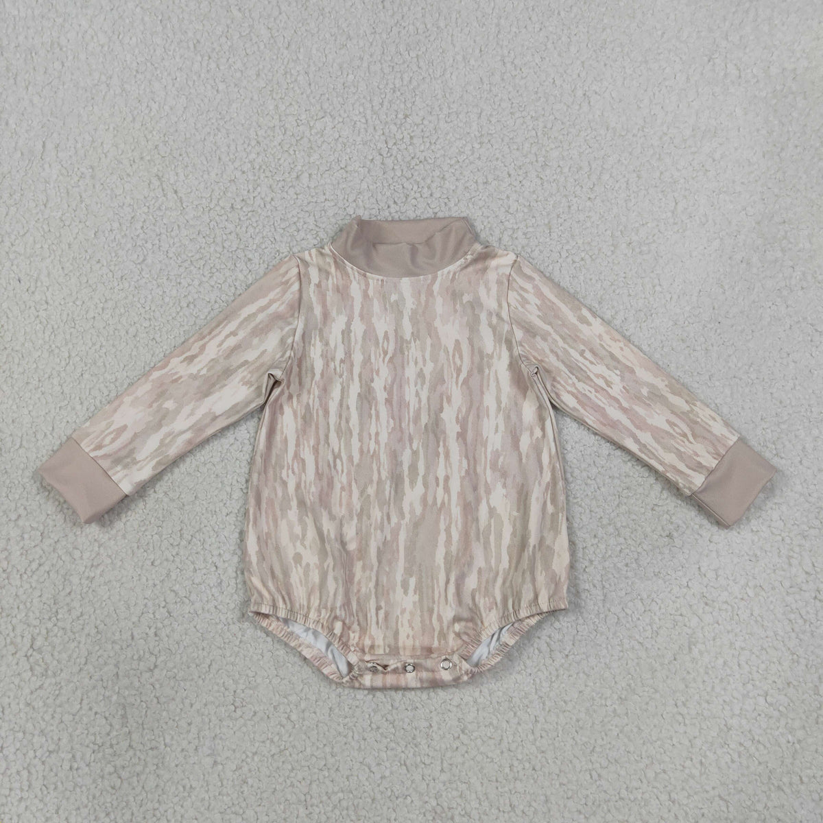 Baby Kids Infant Long Sleeves Bubble Camo Romper Yoga Active Clothes RTS