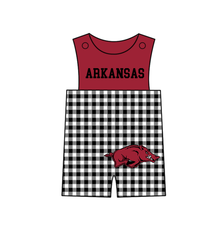 ( Moq 5 Each Style ) Baby Boys Girls Kids Pigs Plaid Team Sibling Rompers Dress Sets