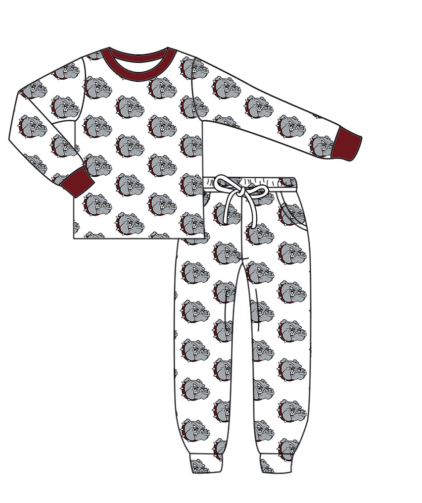( Moq 5 each style ) Baby Boy Girl Team Cheer Sibling Dogs Set 8.7