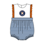 ( Moq 5 Each Style ) Baby Boys Girls Kids Team Sibling Star Blue Stripes Rompers Sets
