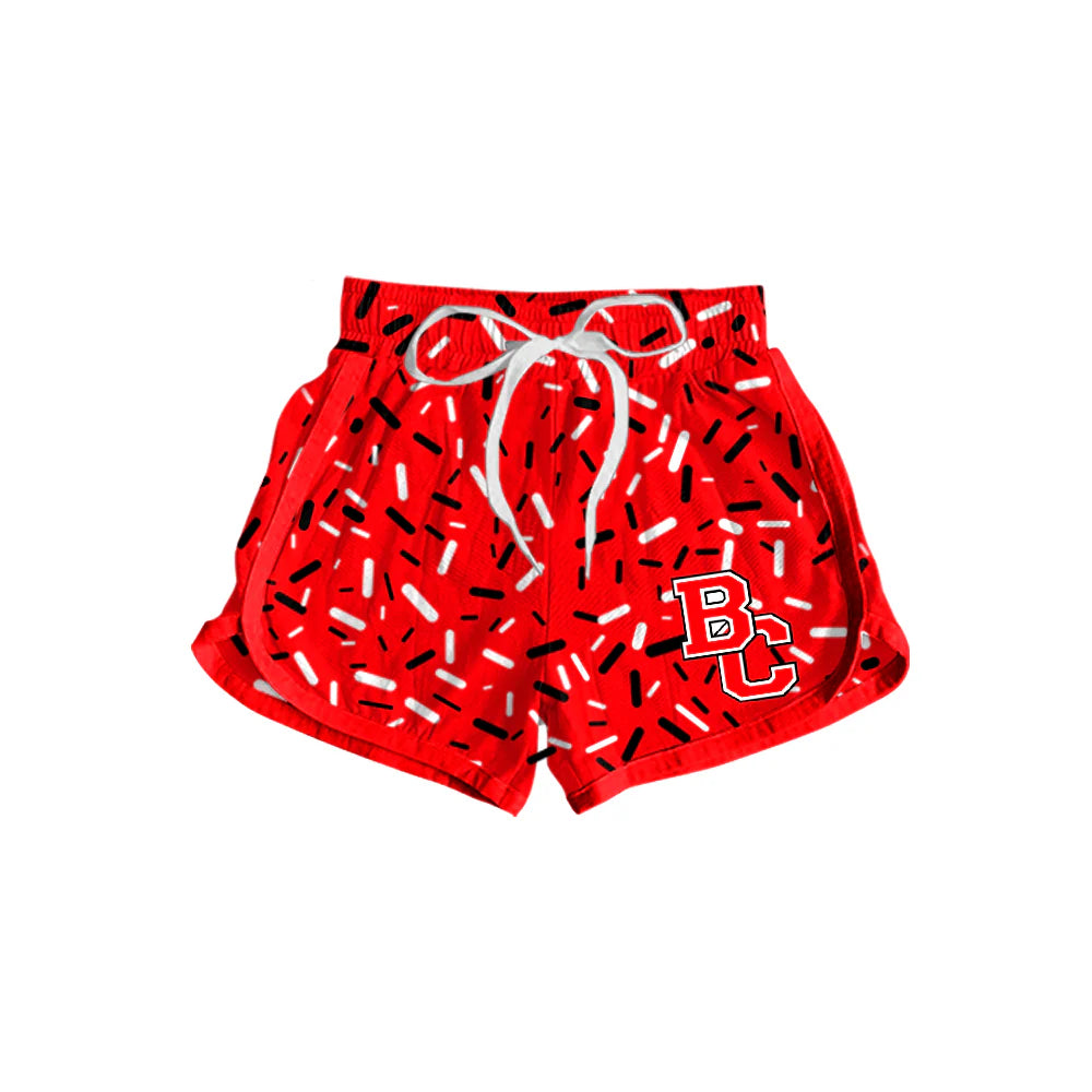 ( Moq 5 each style ) Baby Boy Girl BC Team Sibling Drips Red Dress Shirt Shorts Pants 7.2