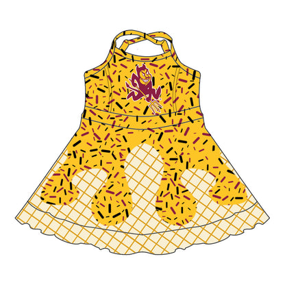 ( Moq 5 each style ) Baby Boy Girl Team Sibling Yellow Dress Shirt Shorts Pants 6.2