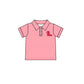 ( Moq 5 each style ) Baby Boy Girl Short Sleeves Team Sibling Dress Shirt Set 5.5