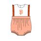 ( Moq 5 Each Style ) Baby Boys Girls Kids Team Sibling Orange Stripes Rompers Sets