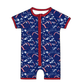 ( Moq 5 Each Style ) Baby Boys Girls Toddler Football Sibling Shorts Romper Bows Dresses Set Team Blue Clothing