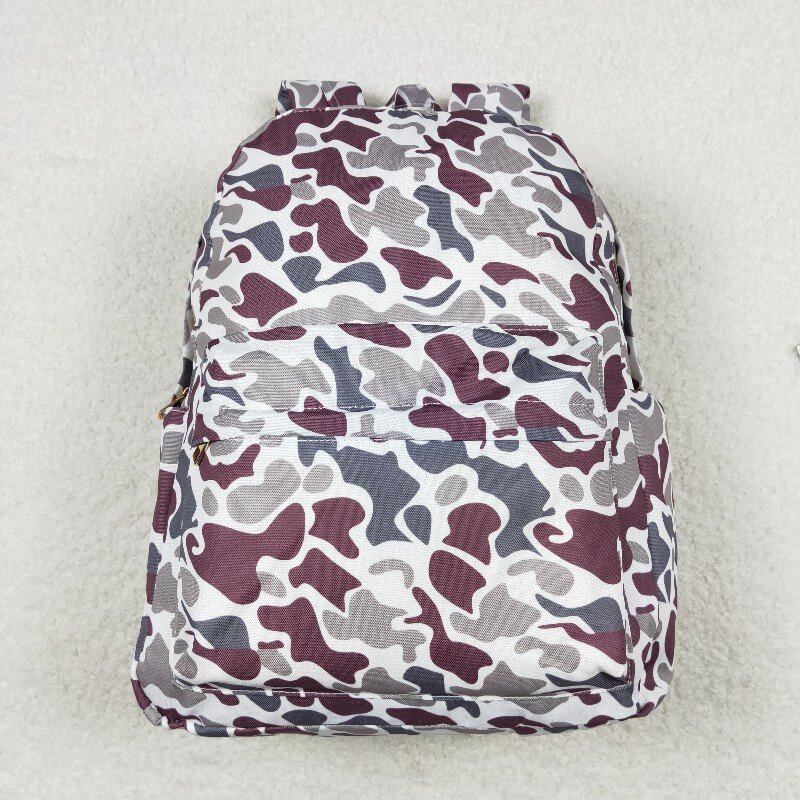 Baby Kids Boy Sibling Brother Camo Backpacks Bags