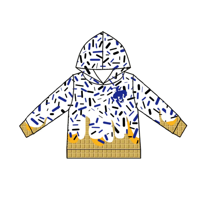 ( Moq 5 each style ) Baby Boy Summer Team Sibling Rodeo Blue Drip Shorts Shirt 7.18