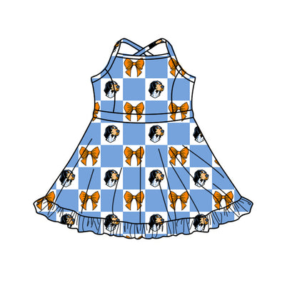 ( Moq 5 Each Style ) Baby Boys Girls Toddler Dogs Bows Team Sibling Shorts Dress Shirt Set Clothes