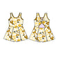 ( Moq 5 each style ) Baby Girl M Tiger Bows Sibling Dress Set 5.14