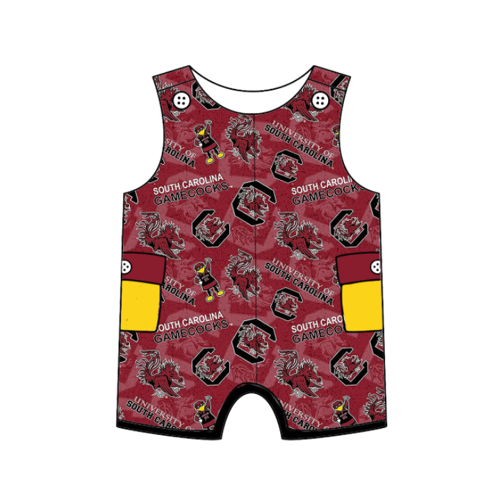 ( Moq 5 each style ) Baby Boy Girl Short Sleeves Team Sibling Dress Shirt Set 5.6