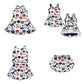( Moq 5 Each Style ) Baby Girls Kids Bows AU Sibling Team Shorts Dresses Set