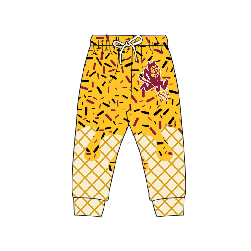 ( Moq 5 each style ) Baby Boy Girl Team Sibling Yellow Dress Shirt Shorts Pants 6.2