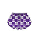 ( Moq 5 Each Style ) Baby Boys Girls Toddler Purple Bows Team Sibling Shorts Dress Sets Clothes