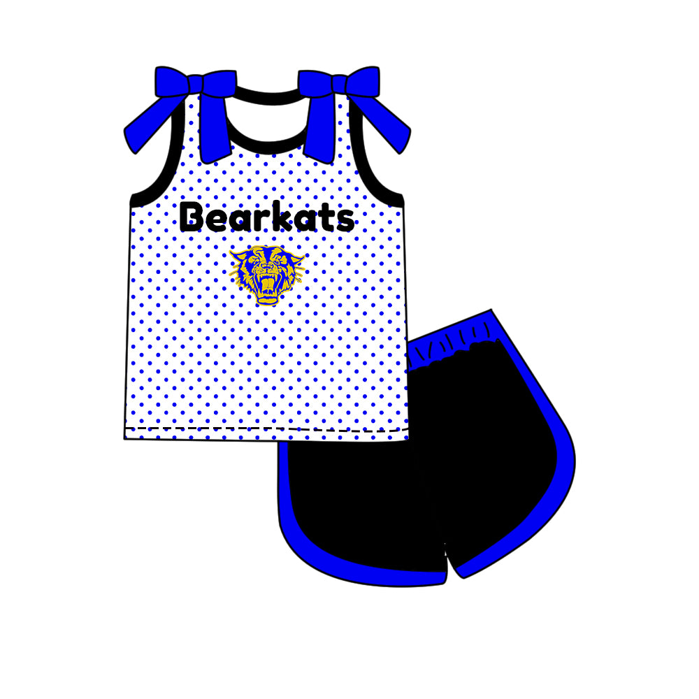 ( Moq 5 Each Style ) Sibling Baby Girls Kids Bows Team Shirt Sets Clothes