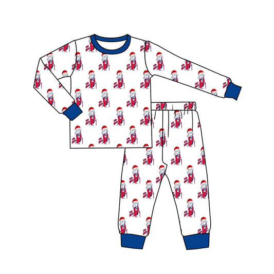 Baby Boy Old Man Long Sleeves Pants Pajamas Boys Team Set