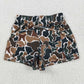 Sibling Baby Girls Leopard Yoga Athletic Shorts Bottoms