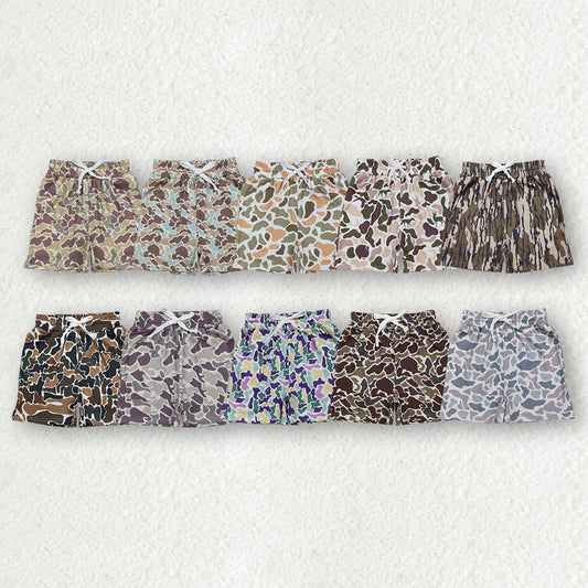 Sibling Baby Boys Toddler Camo Pockets Shorts Southern Summer Bottoms RTS