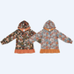 Sibling Baby Girls Kids Long Sleeves Flower Hoodie Ruffle Shirts Fall Pullover Tops Clothes RTS