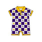 ( Moq 5 Each Style ) Baby Boys Girls Toddler Bows Team Sibling Checked Shorts Dress Sets Clothing