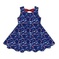 ( Moq 5 Each Style ) Baby Boys Girls Toddler Football Sibling Shorts Romper Bows Dresses Set Team Blue Clothing