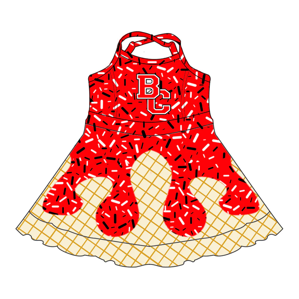 ( Moq 5 each style ) Baby Boy Girl BC Team Sibling Drips Red Dress Shirt Shorts Pants 7.2