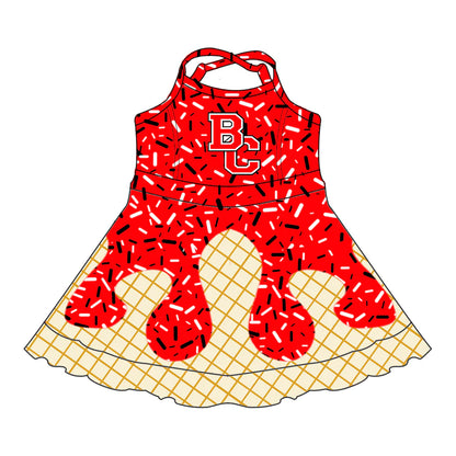 ( Moq 5 each style ) Baby Boy Girl BC Team Sibling Drips Red Dress Shirt Shorts Pants 7.2