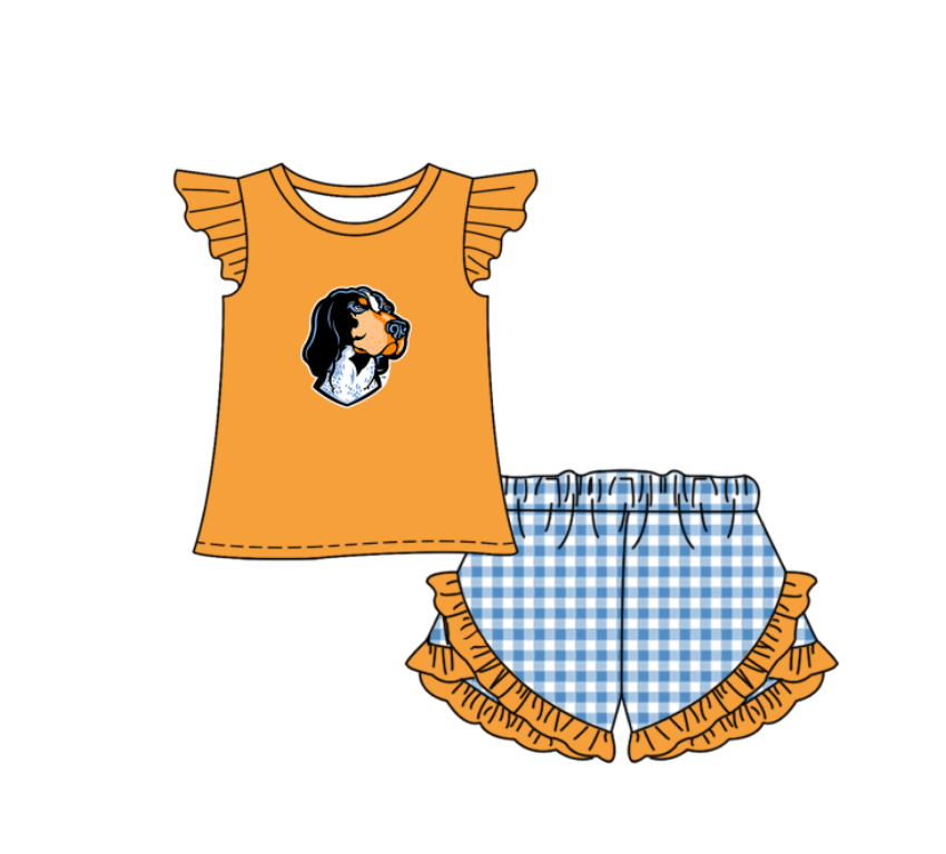 ( Moq 5 Each Style ) Baby Boys Girls Kids Dog Stripes Team Sibling Rompers Sets