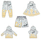 ( Moq 5 each style ) Baby Boy Girl Team Sibling Green Candy Dress Shirt Shorts Pants 6.28