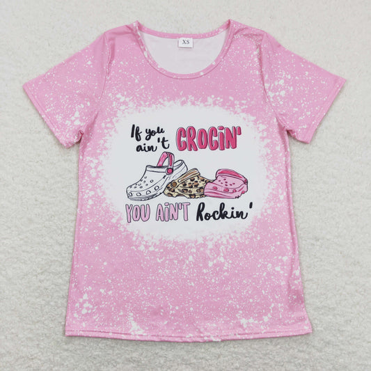 GT0444 Adult Women Pink Shirt