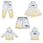 ( Moq 5 each style ) Baby Boy Girl Team Blue Sibling Dress Shirt Shorts Pants 6.19