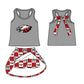 ( Moq 5 Each Style ) Baby Boys Girls Toddler Bows Team Sibling Shorts Dress Sets Clothing