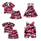( Moq 5 each style ) Baby Boy Girl Team A Camo Sibling Dress Romper Set 5.6