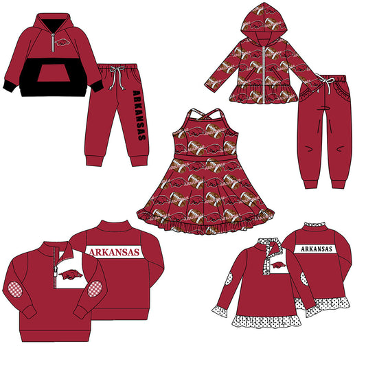 ( Moq 5 each style ) Baby Boy Girl Team Pig Sibling Shirt Dress Set 8.19