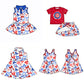 ( Moq 5 each style ) Baby Girl Team Bows Sibling Dress Set 5.16