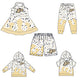 ( Moq 5 each style ) Baby Boy Girl Team P Sibling Dress Shirt Shorts Pants 6.2