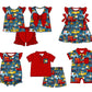 Baby Boy Girl Animals Sibling Matching Dress Romper Clothes Set ( Moq 5 Each style )