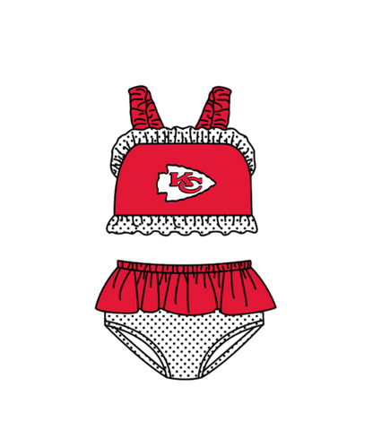 ( Moq 5 Each Style ) Baby Boys Girls Kids Team Sibling Red Jumpsuits Sets Swimsuits Clothes