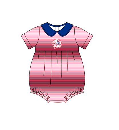 ( Moq 5 Each Style ) Baby Boys Girls Kids Hats Stripes Team Sibling Rompers Sets